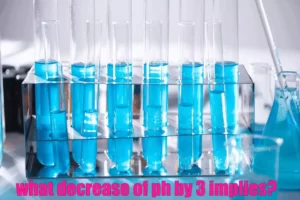 A decrease of ph by 3 implies